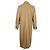 Autre Marque Abrigo largo de lana cruzado JANE SMITH Beige Camello - vista 3