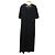 Jil Sander Strick-Maxikleid Schwarz