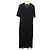 Jil Sander Strick-Maxikleid Schwarz - Ansicht 2