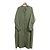 Autre Marque Leinen-Hemdkleid Y's for living Grün Khaki