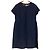 Vestido Max Mara de mezcla de lino S Azul Azul marino