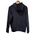 Sudadera con capucha de Double Jersey con logo EA grabado Emporio Armani Azul Azul marino - vista 2