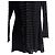 Autre Marque Diesel D-SHIRTY-C2 Mesh-Kleid Schwarz - Ansicht 4