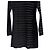 Autre Marque Diesel D-SHIRTY-C2 Mesh-Kleid Schwarz - Ansicht 6