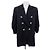 Veronica Beard Jacke Marineblau Viscose Größe 2