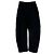 Autre Marque Weite schwarze Hose, abgerundet - Ansicht 3