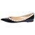 Valentino Rockstud Ballerinas aus schwarzem Lackleder - size EU 41 (UK 8)