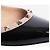Valentino Rockstud Ballerinas aus schwarzem Lackleder - size EU 41 (UK 8) - Ansicht 4