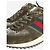 Gucci Olive Re-Motion Sneaker - Größe EU 35.5 Grün - Ansicht 5