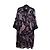 Autre Marque Vestido de seda con estampado paisley Dea Kudibal Negro Rosa Multicolor
