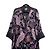 Autre Marque Vestido de seda con estampado paisley Dea Kudibal Negro Rosa Multicolor - vista 2
