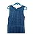 Autre Marque Vestido sin mangas estampado azul Dea Kudibal - vista 2