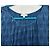 Autre Marque Vestido sin mangas estampado azul Dea Kudibal - vista 4