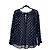 Blusa in seta trasparente a pois neri Munthe Plus Simonsen Nero