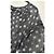 Blusa in seta trasparente a pois neri Munthe Plus Simonsen Nero - vista 5