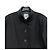 Giacca cropped Sandro nera a righe con collo in raso Nero - vista 3