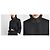 Giacca cropped Sandro nera a righe con collo in raso Nero - vista 9