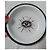 Assiette décorative Gucci "Occhio" en céramique Noir Blanc Multicolore - vue 5