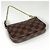 Louis Vuitton Mini Pochette Accessoires Marrone Damier ebene - vista 2