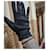 Prada schwarze Mikrofaser-Handschuhe  - Ansicht 5