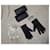 Prada schwarze Mikrofaser-Handschuhe  - Ansicht 6
