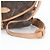 Borsa a tracolla Louis Vuitton Monogram Saumur 30 in pelle Marrone scuro - vista 2