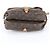 Borsa a tracolla Louis Vuitton Monogram Saumur 30 in pelle Marrone scuro - vista 5