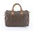 Louis Vuitton Monogram Speedy 30 Mini Boston Bag Braun