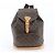 Zaino Louis Vuitton Monogram Montsouris GM Marrone