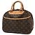 Borsa Boston Louis Vuitton Trouville Marrone