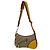 Borsa a tracolla Christian Dior con motivo Rasta Trotter Marrone Multicolore
