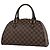 Bolso de mano Louis Vuitton Rivera MM Castaño Damier ebene