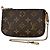 Louis Vuitton Mini Pochette Accessoires Marrone