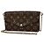 Pochette Félicie Borsa a tracolla Louis Vuitton Monogram Pochette Felicie Marrone Fuschia