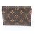 Louis Vuitton Monogram Portefeuille Flower Compact Wallet Rosso - vista 2