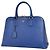 Borsa Prada in pelle Saffiano blu