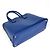 Borsa Prada in pelle Saffiano blu - vista 2