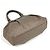 Borsa a mano Gucci Sukey in pelle grigia GG Marrone - vista 2