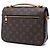 Louis Vuitton Brown Monogram Pochette Metis Marrone - vista 2