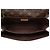 Louis Vuitton Brown Monogram Pochette Metis Marrone - vista 4