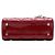 Dior Red Mini Patent Cannage Lady Dior Rosso Bordò - vista 3