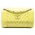 Chanel Yellow Small Quilted Calfskin Daily Chevron Flap Giallo
