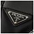 Prada Black Saffiano Trimmed Tessuto Zip Top Crossbody - view 6