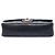 Chanel Black Medium Classic Caviar Double Flap Nero - vista 3