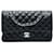 Chanel Black Medium Classic Caviar Double Flap Nero