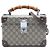 Borsa Vanity Gucci Beige GG Supreme Bamboo