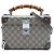 Borsa Vanity Gucci Beige GG Supreme Bamboo - vista 7