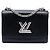 Louis Vuitton Black Epi Twist MM Nero