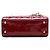 Dior Red Mini Patent Cannage Lady Dior Rosso Bordò - vista 3