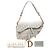 Dior Gray Oblique bestickte Canvas Saddle Bag Braun - Ansicht 7